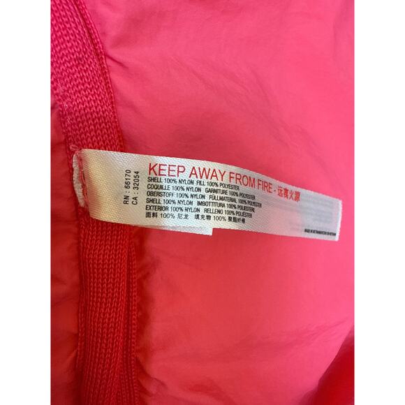 Free People Movement Pippa Packable Puffer Jacket Pink Bandana Print Size Medium - Picture 4 of 4